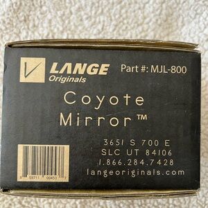 Lange Coyote Mirror in Black